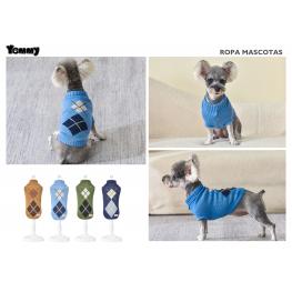Jersey cuadros rombos