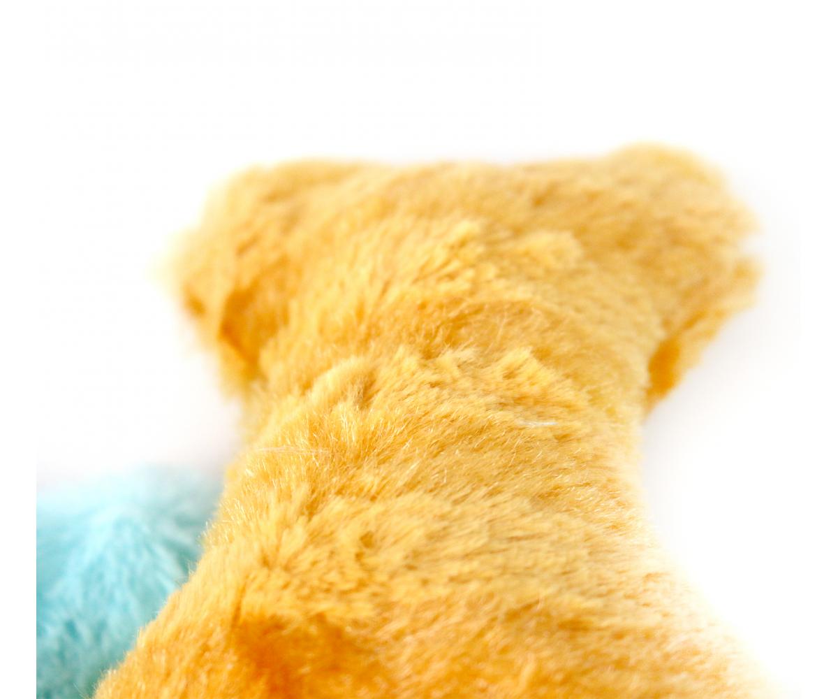 Peluche hueso rayado17 CM