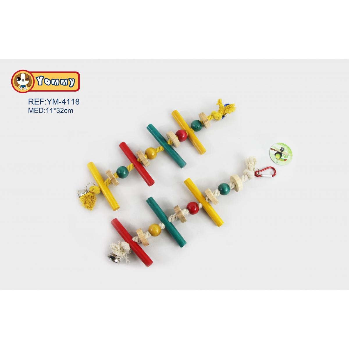 Juguete escalera 11*32 CM paraJaula para pájaros
