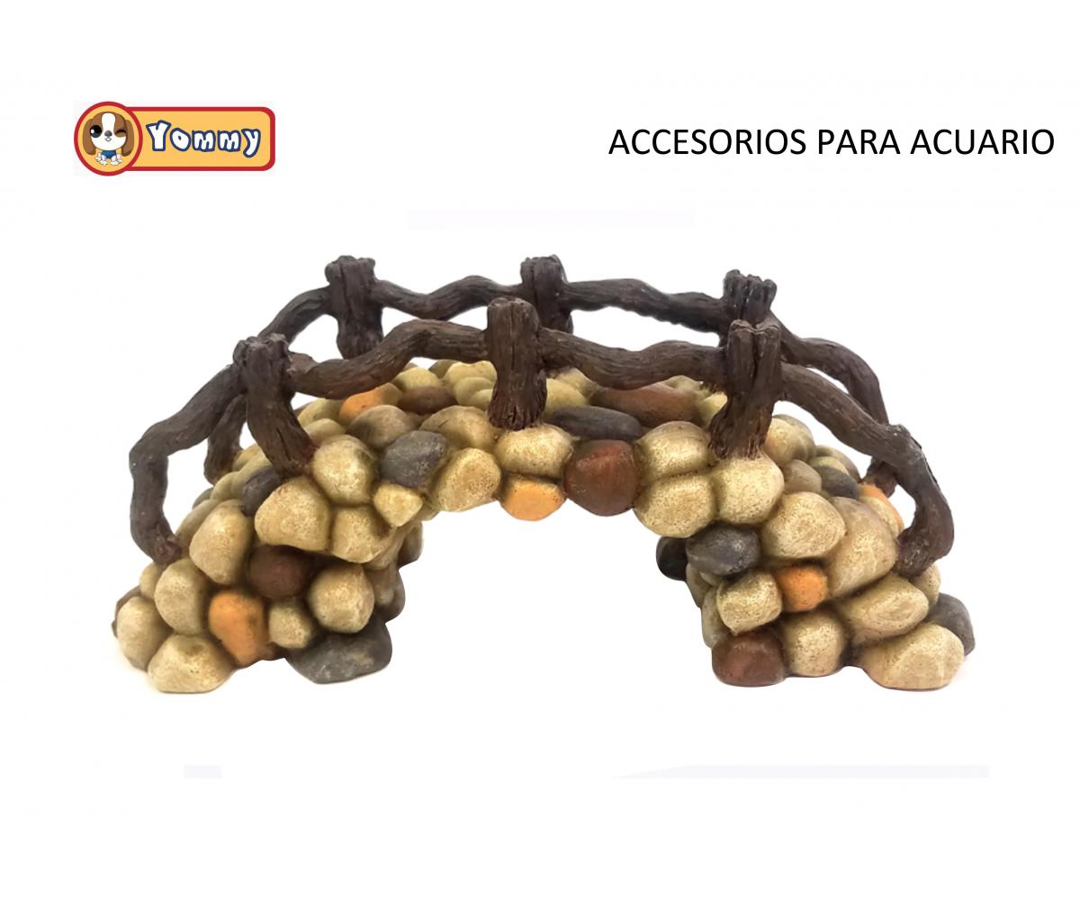 Adorno PUente de resina 23*9*10 CM para acuario