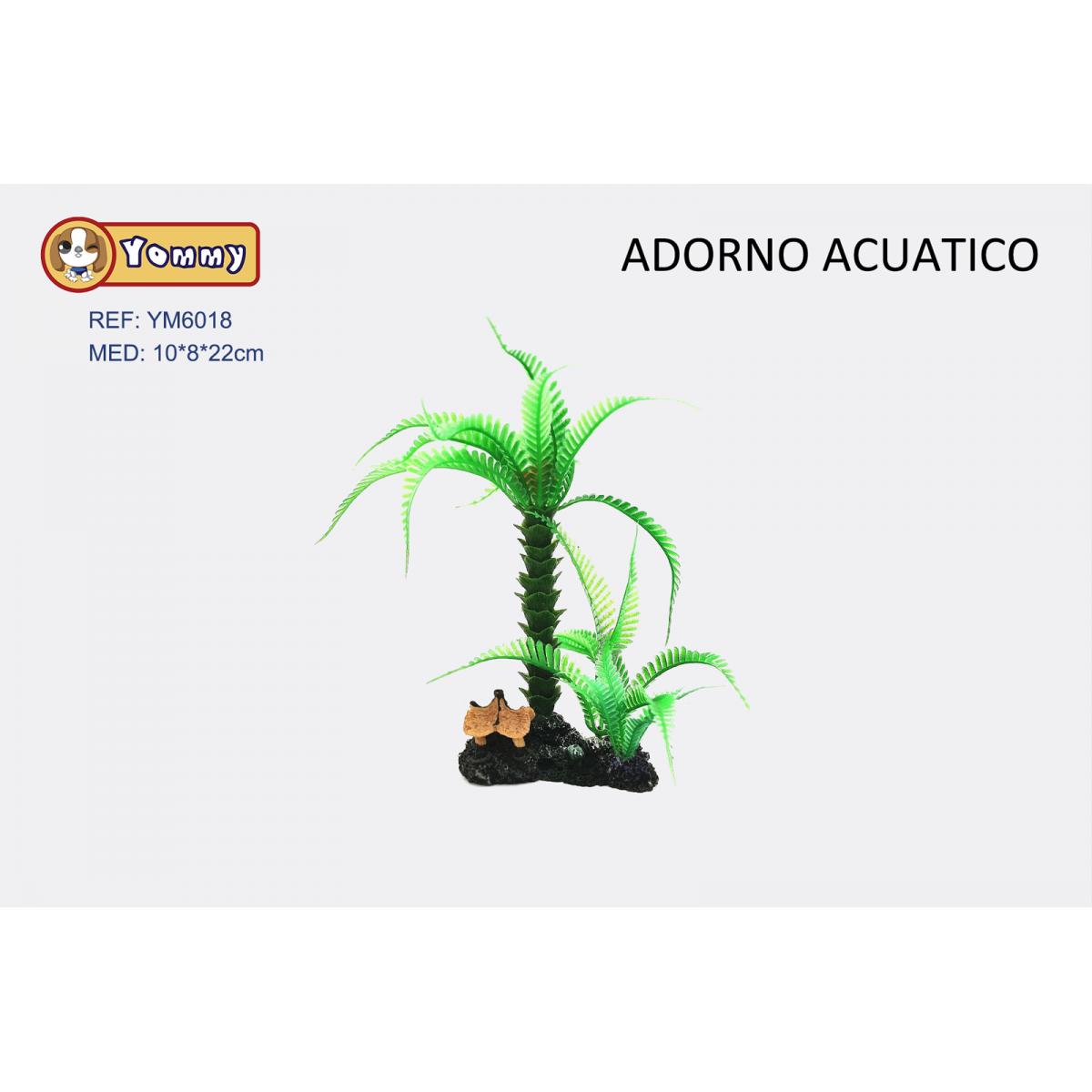 Plantas acuáticas decorativas de plástico 10*8*22