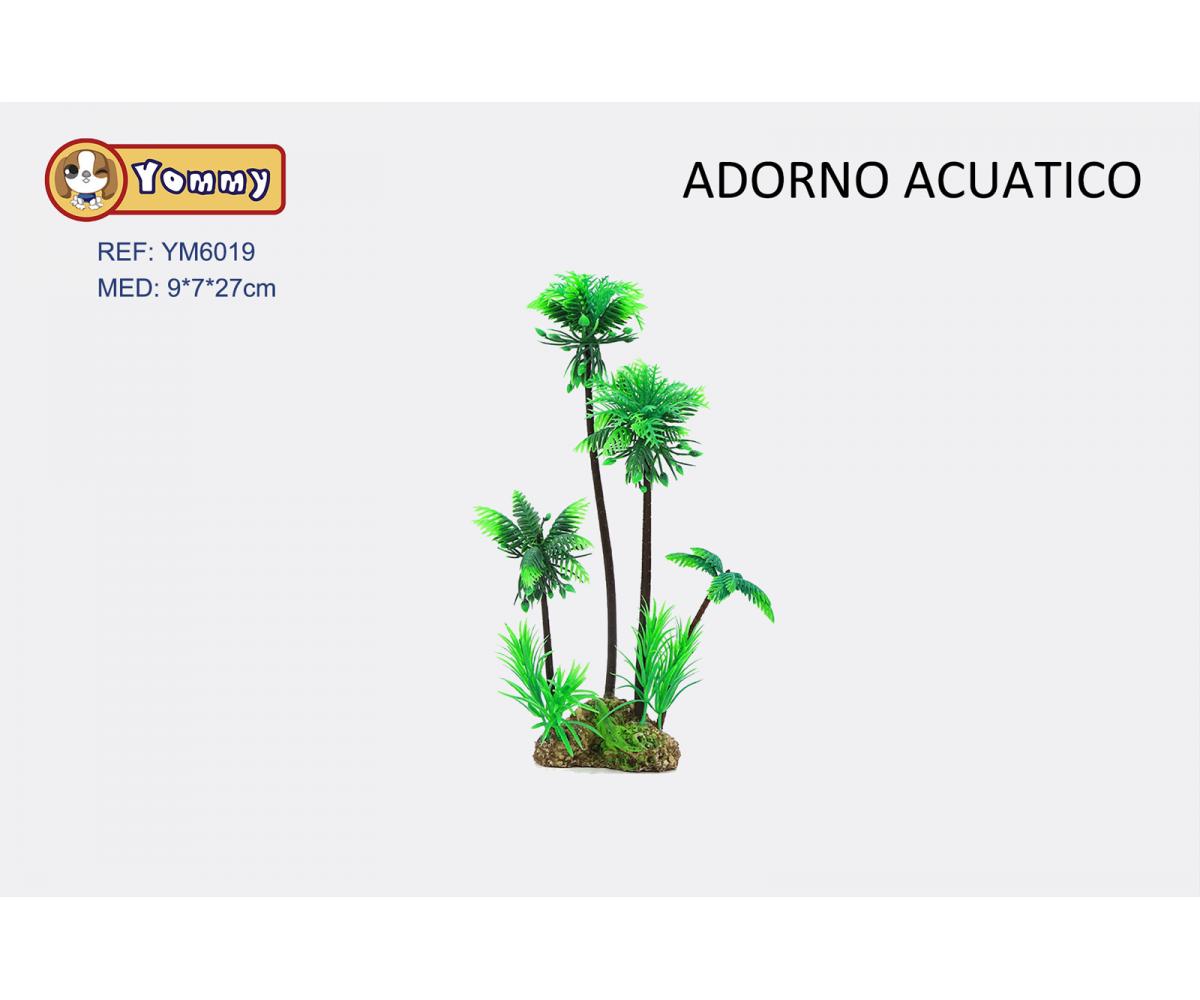 Plantas acuáticas decorativas de plástico 9*7*27
