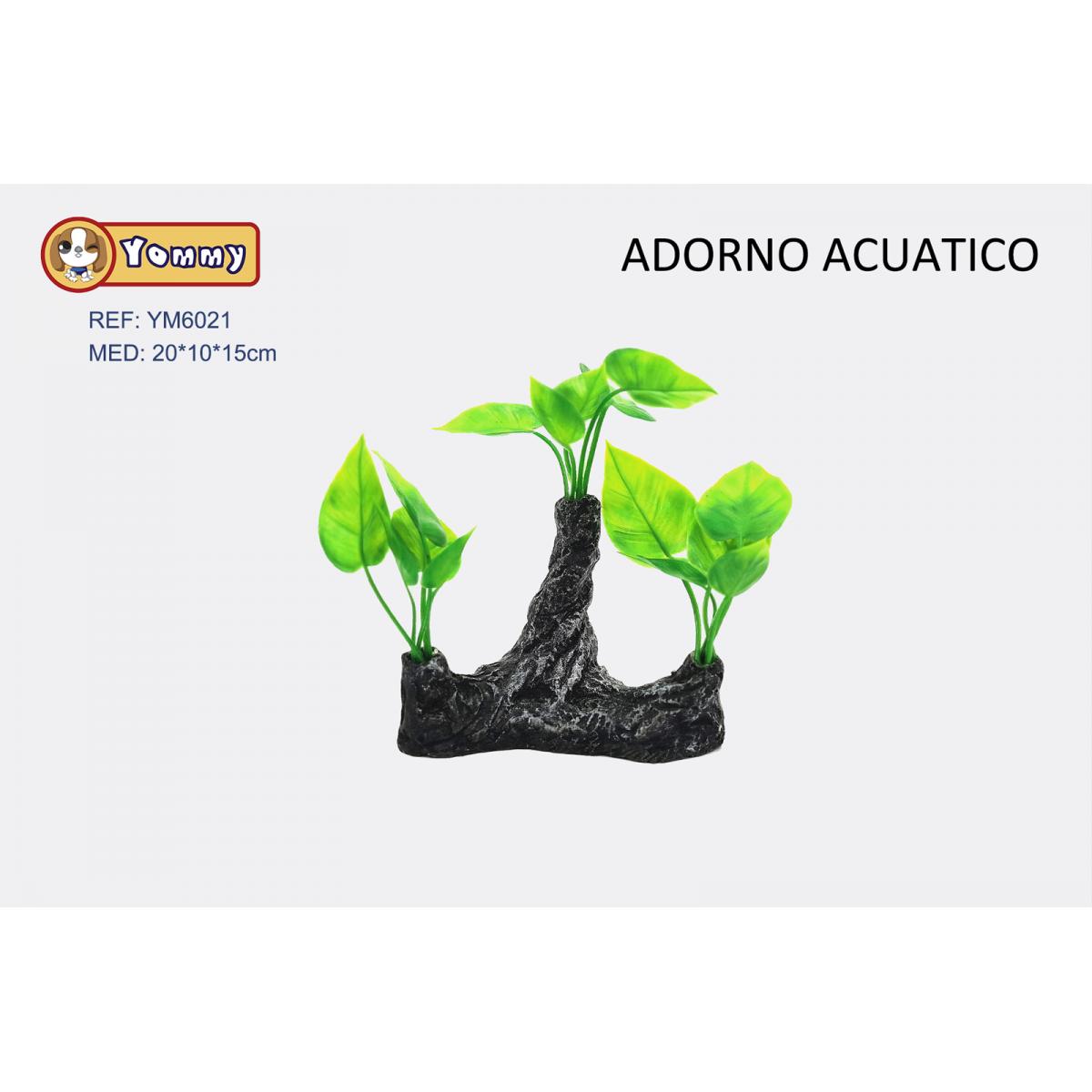 Plantas acuáticas decorativas de plástico 20*10*15
