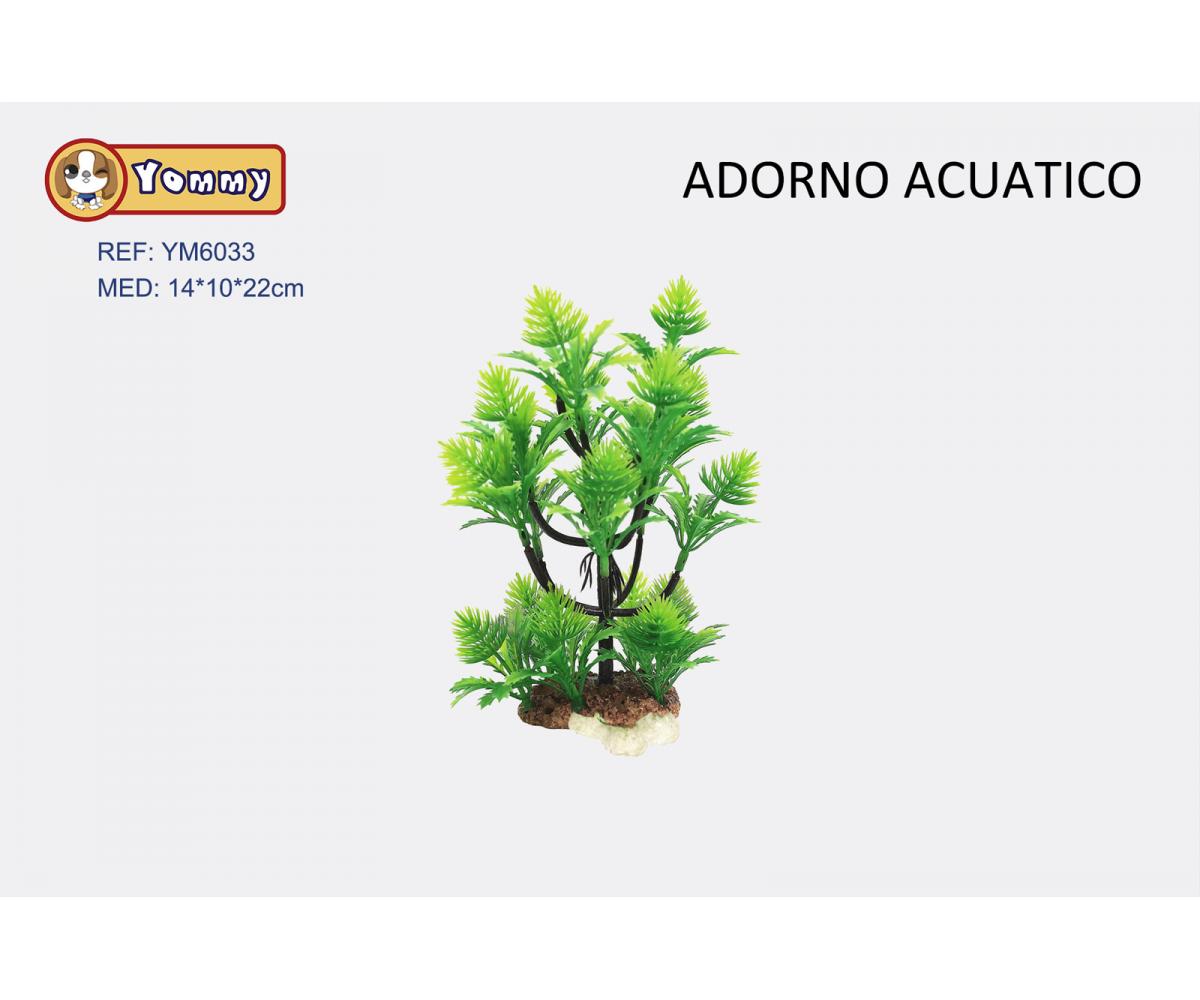 Plantas acuáticas de plástico  14*10*22 CM