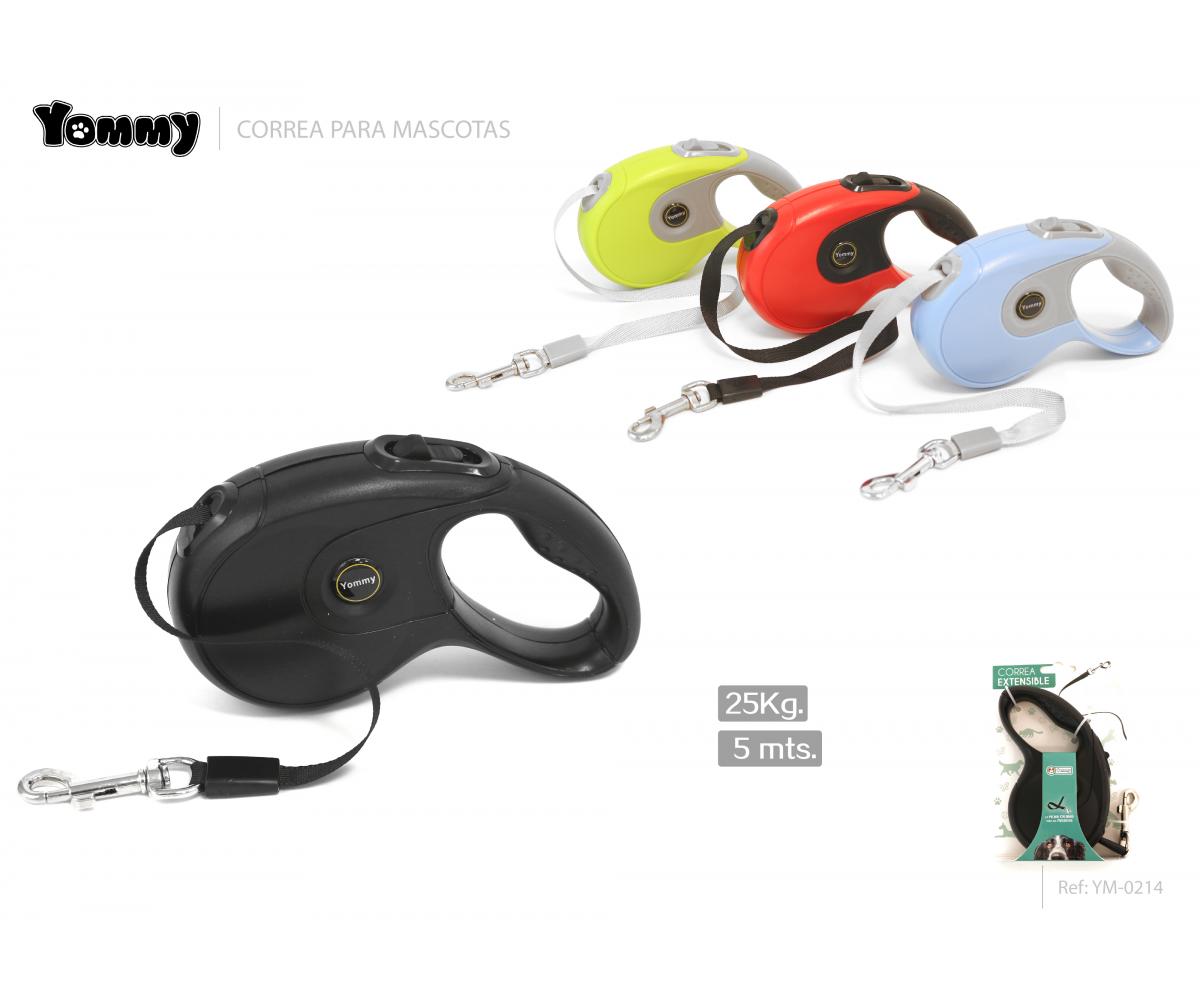 Correa extensible para mascotas en forma de gota