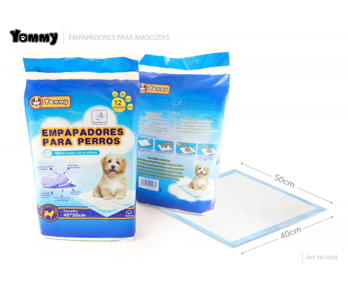 Empapador para mascotas  12 piezas