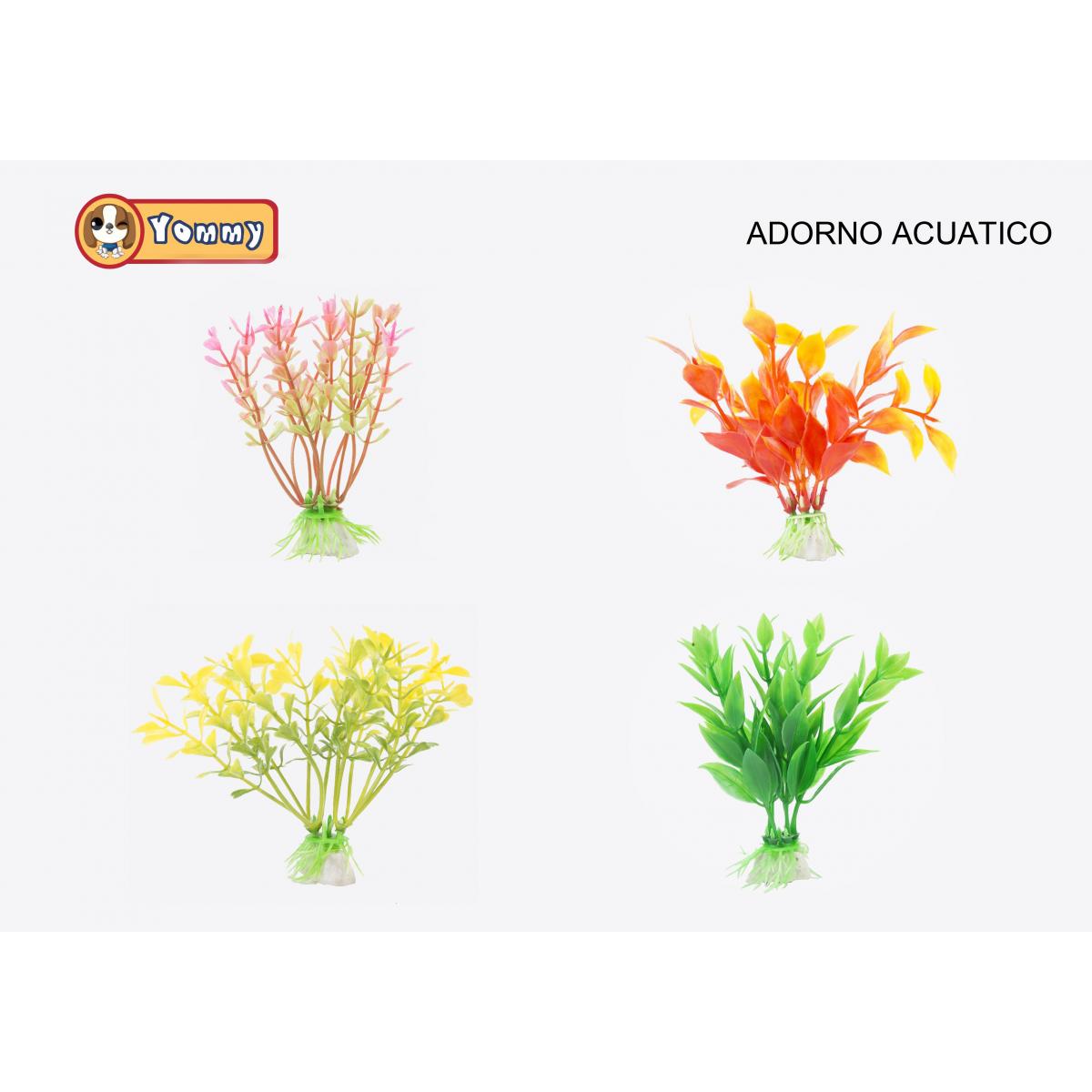 Plantas acuáticas de plástico 8-12 CM