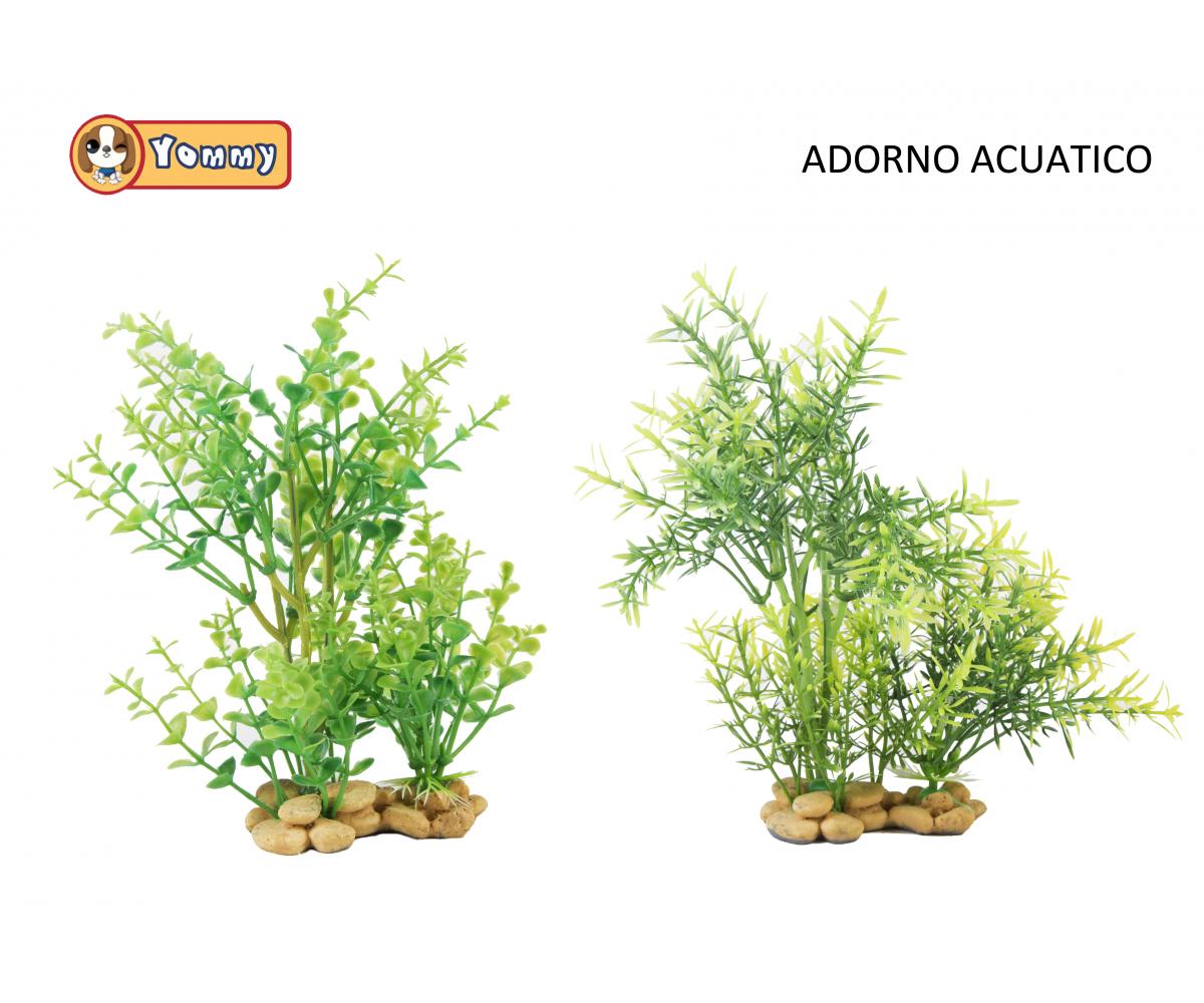 Plantas acuáticas de plástico  18*6*23 CM