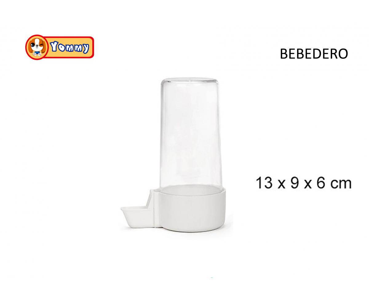 Bebedero para pájaros de alta calidad color transparente 6*9*13 CM