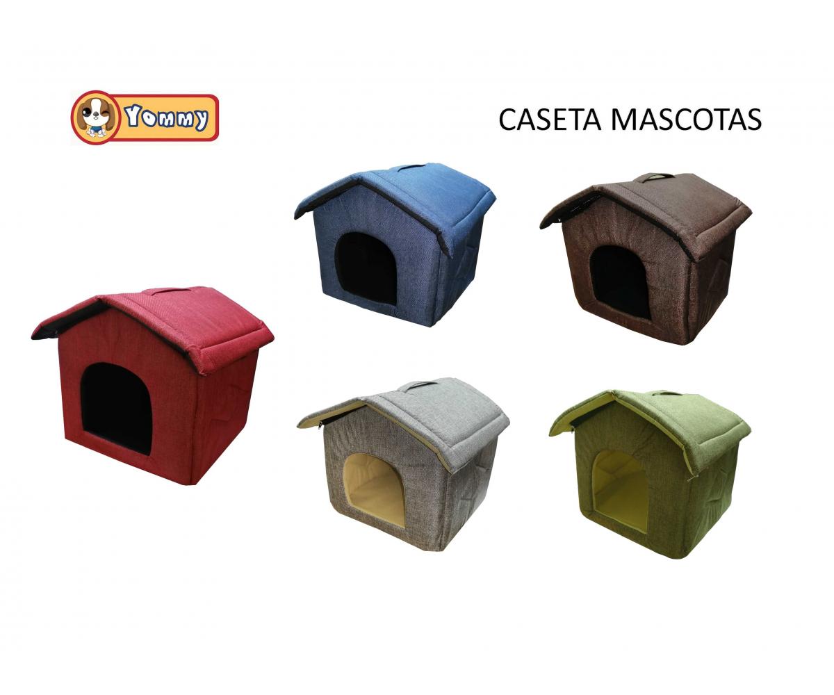 Caseta para mascotas monocromática