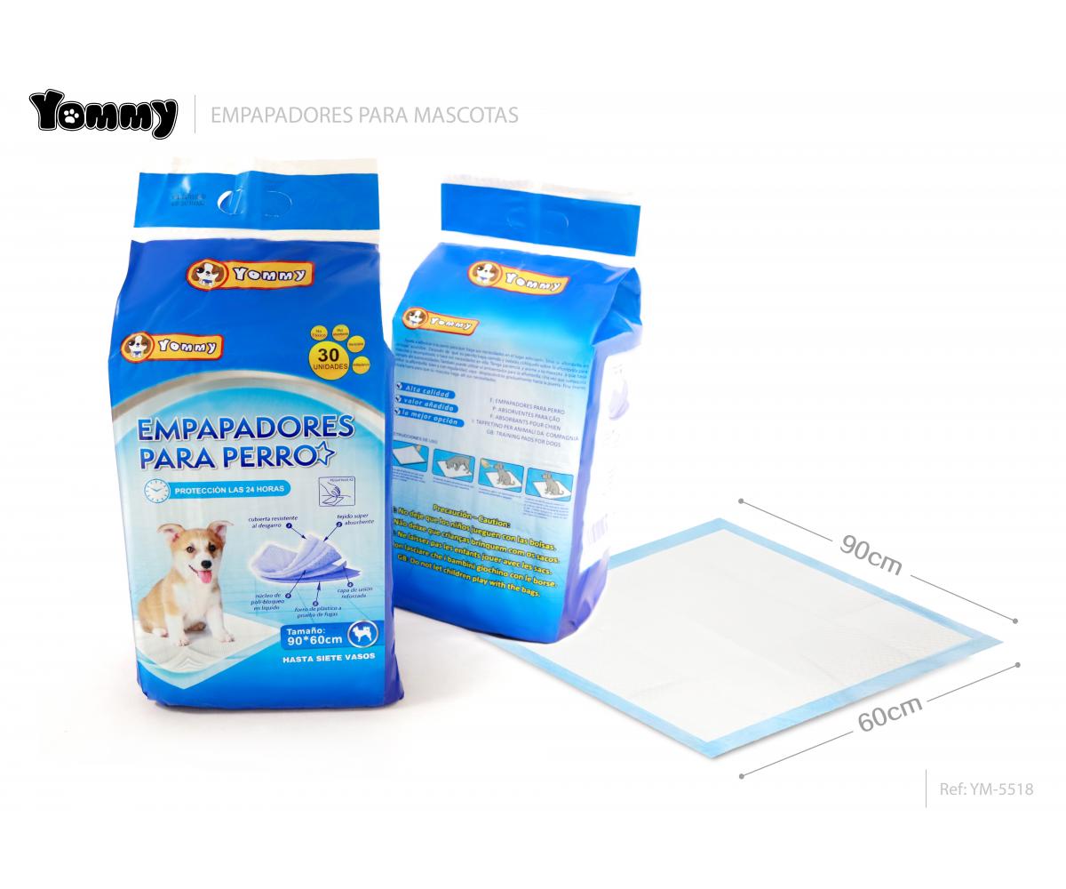Empapador para mascotas 30 piezas