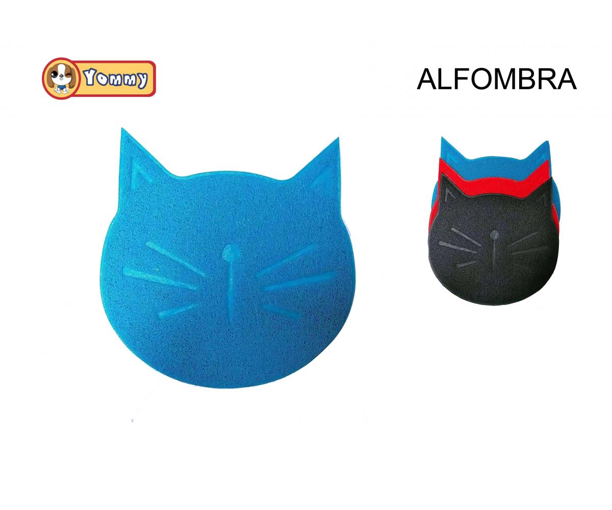 Alfombra Redonda Cabeza De Gato 38*38 CM