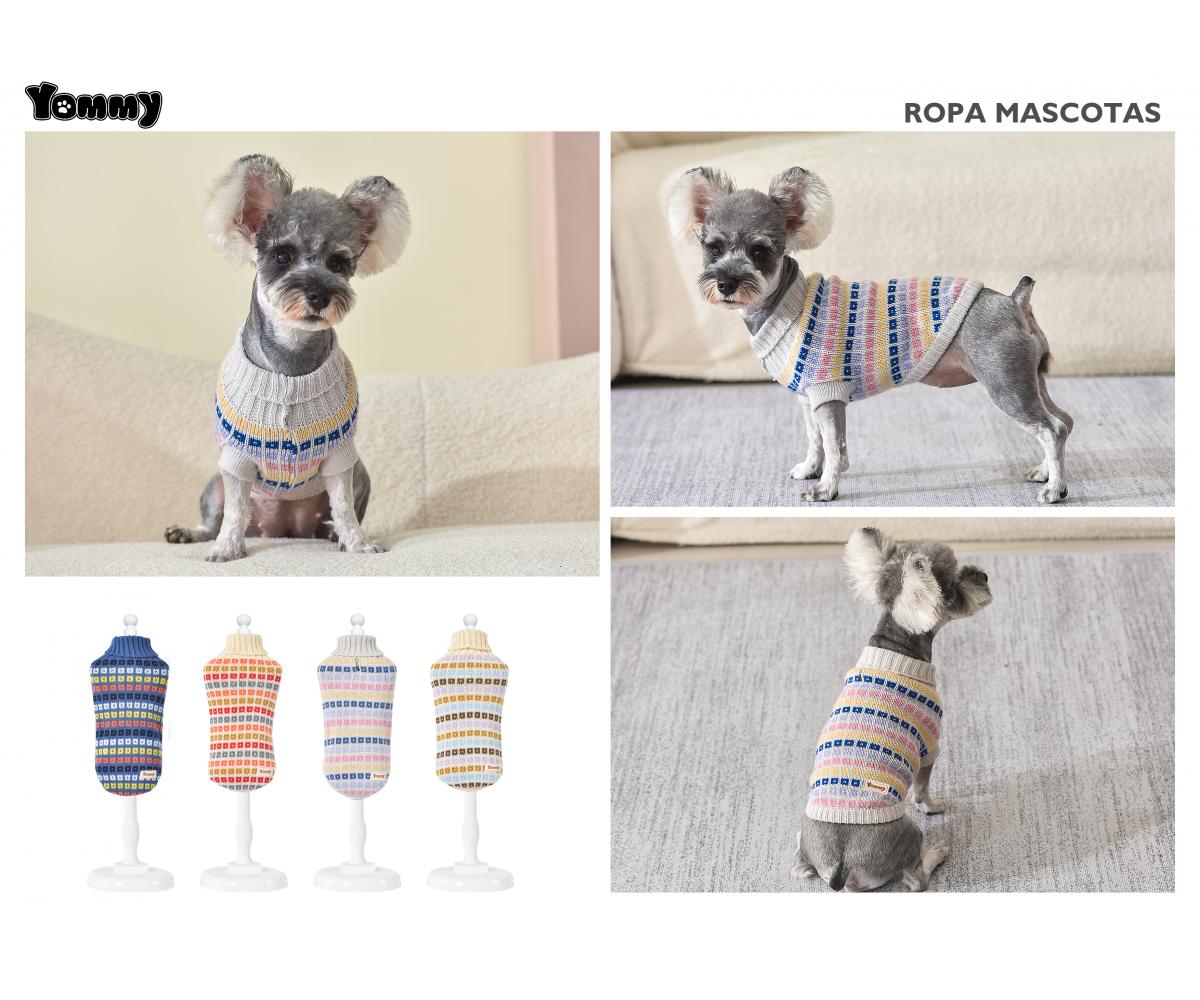 Suéter pequeño a cuadros