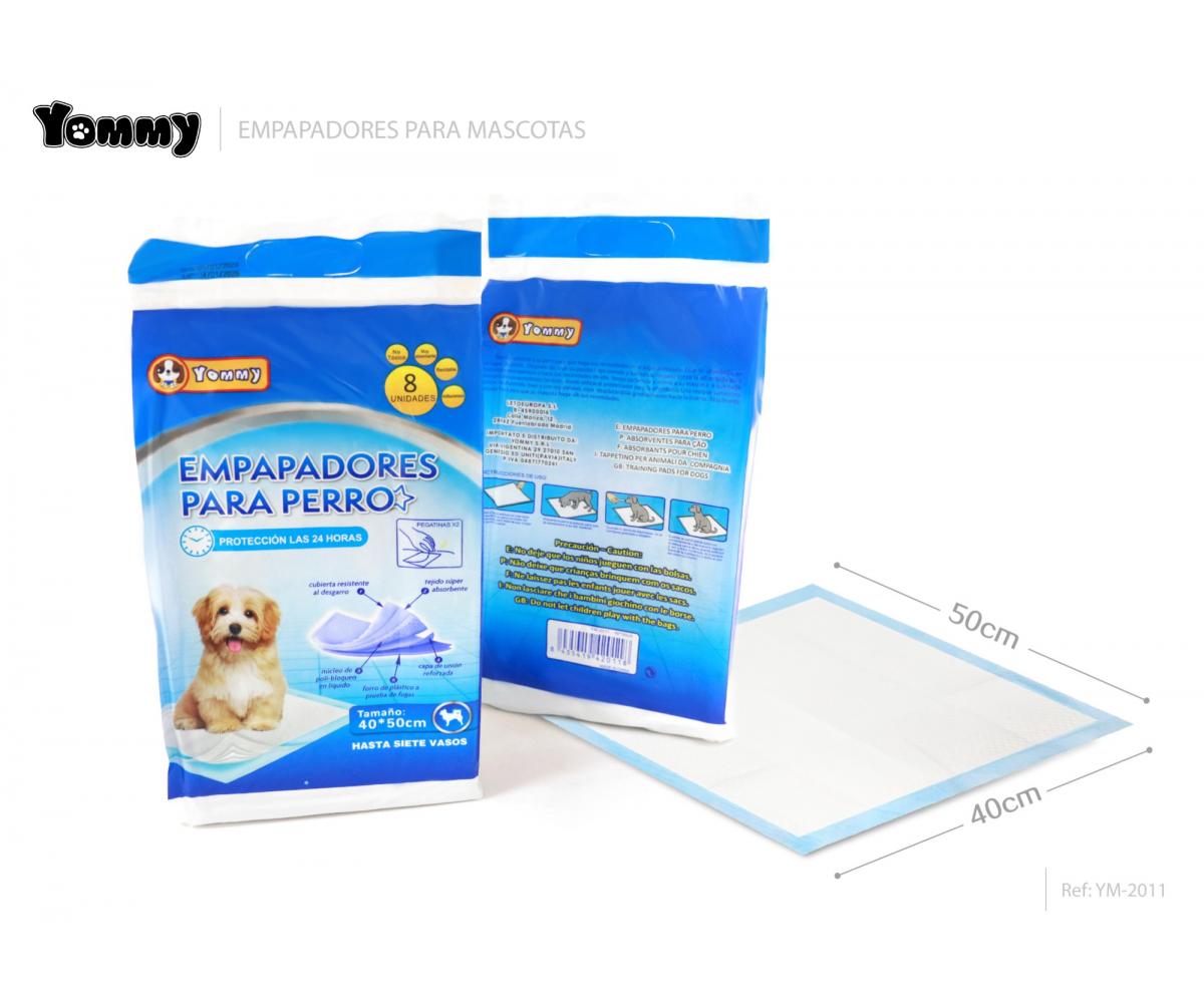 Empapador para mascotas 8 piezas