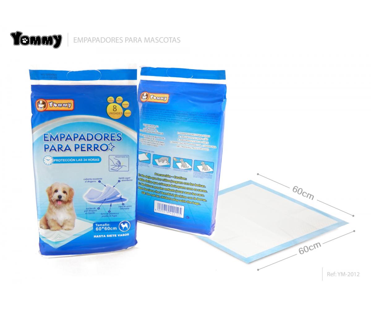 Empapador para mascotas 8 piezas