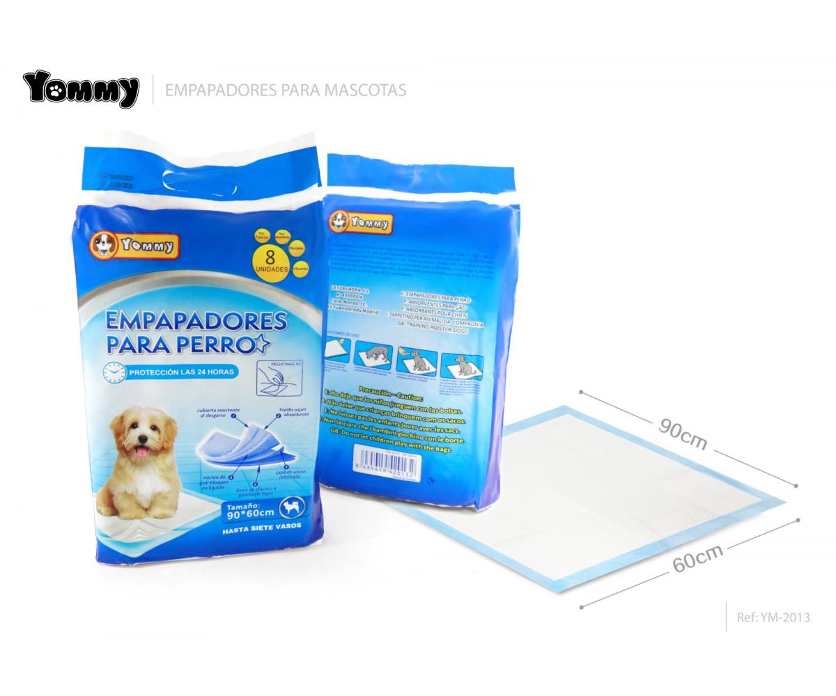 Empapador para mascotas 8 piezas