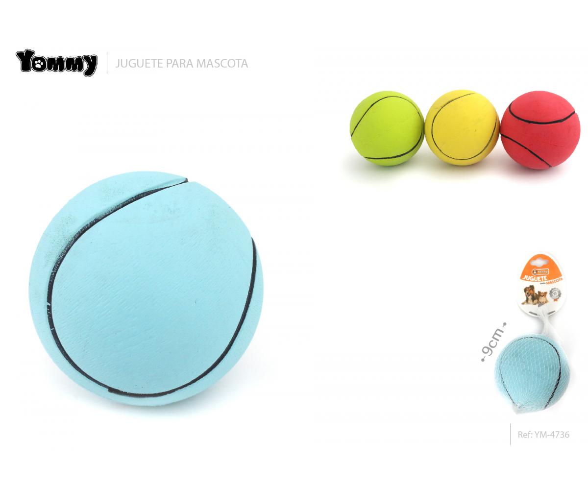 Pelota de tenis grande de espuma de goma 9 CM